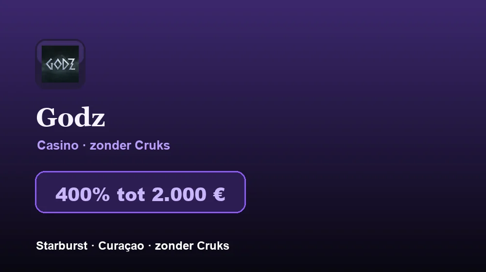 Screenshot von Godz Casino