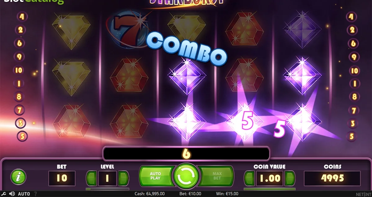 Starburst — vinst